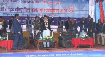 लोकगीत सम्पूर्ण नेपालीको साझा संस्कृति र सम्पत्ति हो : प्रधानमन्त्री